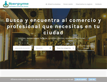 Tablet Screenshot of guiaiberpyme.com